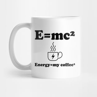 Energy=my coffee² Mug